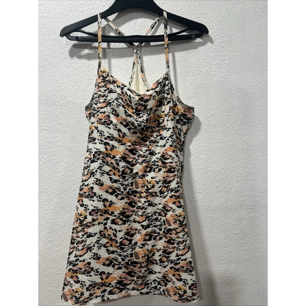 Calia Performance Animal Print Dress‎ Medium Shorts Under